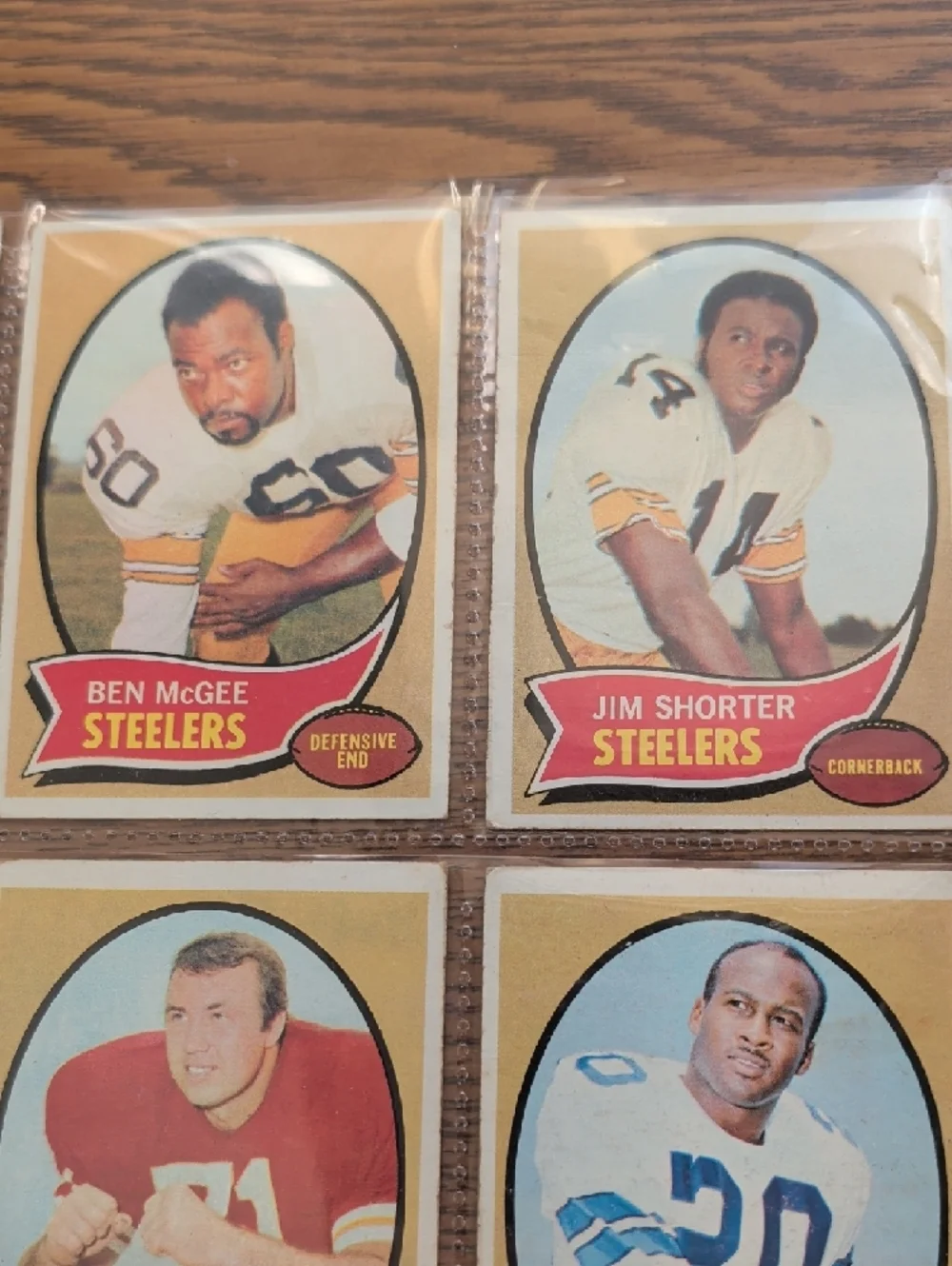 Vintage 1970 NFL Football Trading Card Lot - Multi Team - Picture 3 of 15